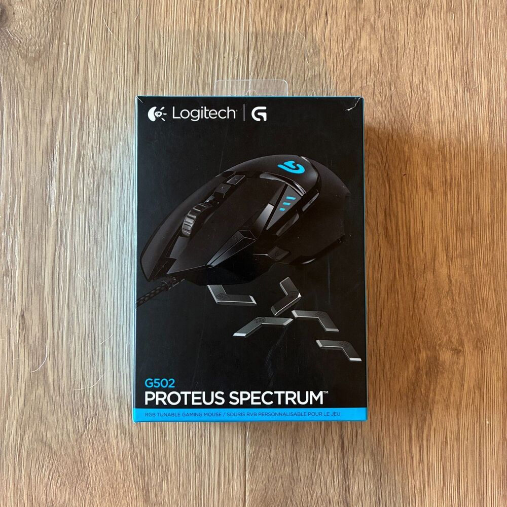 Logitech G502 Proteus Spectrum RGB Tunable Gaming Mouse With Weights